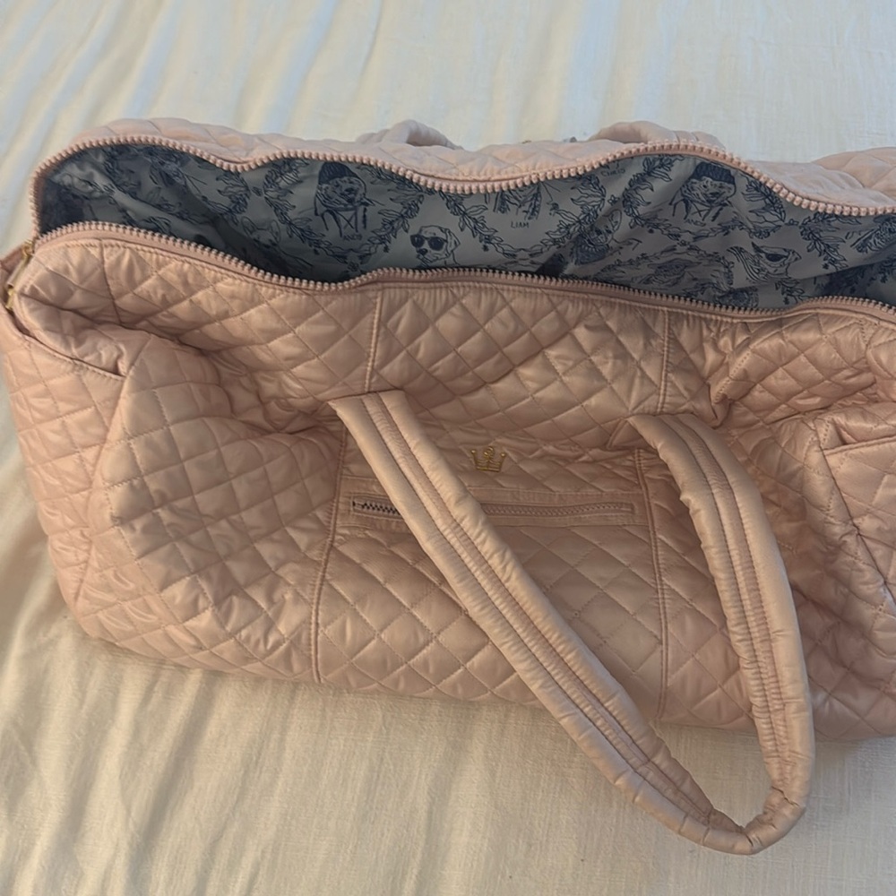 NWT Oliver Thomas Pale Pink Duffel